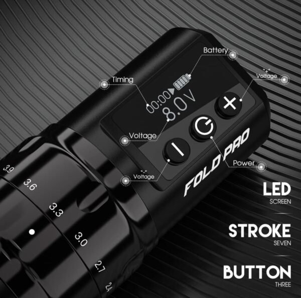 Mast Fold PRO Tattoo pen - Image 12
