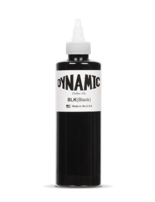 Dynamic Tattoo Ink Black -240ml- 8 oz.